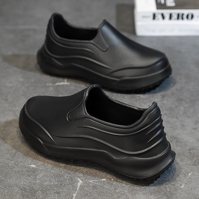 Chef's Shoes, Four-Season Kitchen Special Work Shoes, Hotel Wear, Waterproof, Non-Slip, Oil-Proof, Soft-Soled, Lightweight Labor Protection Shoes Wholesale