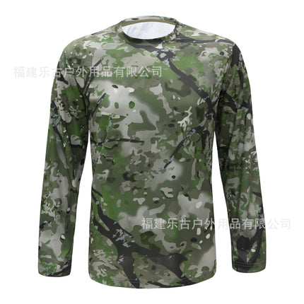 Summer Sun Protection Hunting Clothing Hunting Bionic Camouflage Photography Clothing Ice Silk Sun Protection Clothing Hunting Bird Watching Clothing Outdoor T20