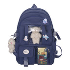 Blue naked bag