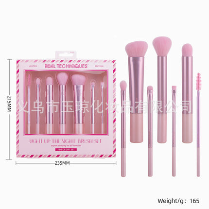 U.S. RT Series Makeup Brush suit Powder Puff 1997 Blush Brush Foundation Brush Eye Shadow Brush Beauty Egg Cross-border Exclusive