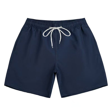Men's Quarter Beach Pants Casual Seaside Three-Quarter Pants Swimming Shorts Loose Boxer Briefs