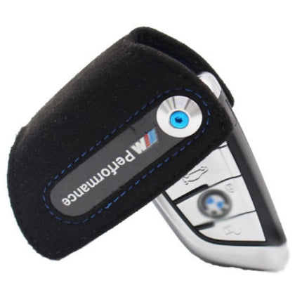 Suitable for BMW new 3 series 5 series 1 series 7 series GT series 6 series x3x4 suede car key case protective cover