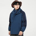 Hs-8898s men's style-navy blue [removable mink velvet liner] / L