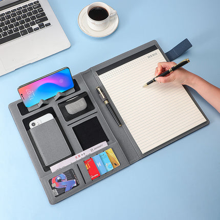 Multifunctional Document Information Booklet, Information Folder, Leather Manager Folder, Single Book