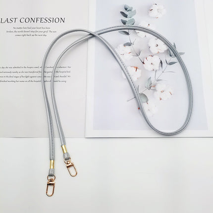 New Crossbody Bag with Mobile Phone Lanyard Diy Women's Bag Replaceable Strap Simple All-match PU Leather Shoulder Strap Wholesale