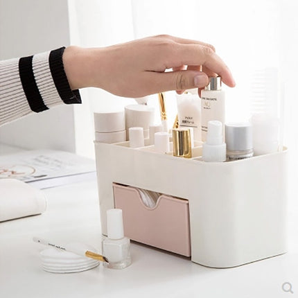 Drawer-Type Cosmetic Storage Box, Makeup Brush Organizer, Jewelry, Skin Care Products, Lipstick, Facial Mask Compartment Box