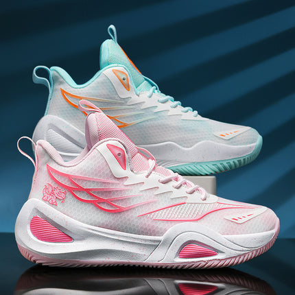 Cross-Border Popular Mesh Basketball Shoes, Non-Slip, Wear-Resistant, Shock-Absorbing, Professional Practical Game Shoes for Men and Women, Couple Models 880