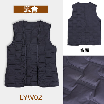 Luohao Garment Group Men's and Women's Business Wear Coat Liner Solona Cotton Liner Longer Direct Filling White Duck Down Liner