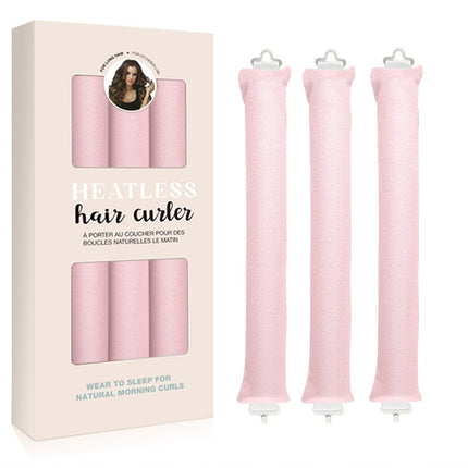 Cross-border new thick lazy sleeping non-hot curly hair curler European and American simple hair curler hook in stock wholesale