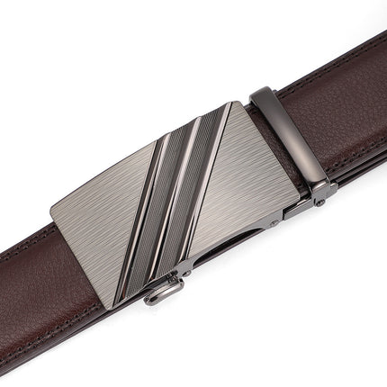 New belt men's automatic buckle men's belt leather belt business casual leather belt wholesale Guangzhou belt