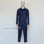 Denim Blue Two-Piece Set / All yards