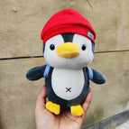 25cm / Red hat travel penguin