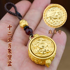 Alloy large size (about 35g) recommended main selling model / Zodiac beef-jubao basin