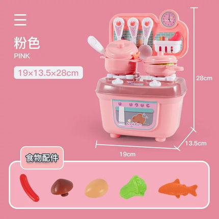 Wholesale Children's Shopping Cart Toy Baby Fruit Supermarket Trolley Boys' Girls Simulation Play-house Big Kitchen