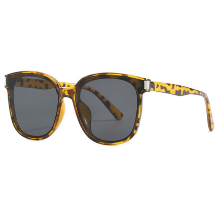 2026 Large Square Frame High-End Sunglasses Korean Style Face-Covering Small Face-Enhancing Sunglasses Anti-Uv Sunglasses for Women