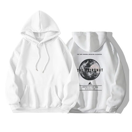 Amazon Moon Pattern Hoodies for Men and Women Autumn Long Sleeve Printed Sweatshirts Casual Chic Street Pullovers