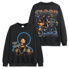 black round neck / S