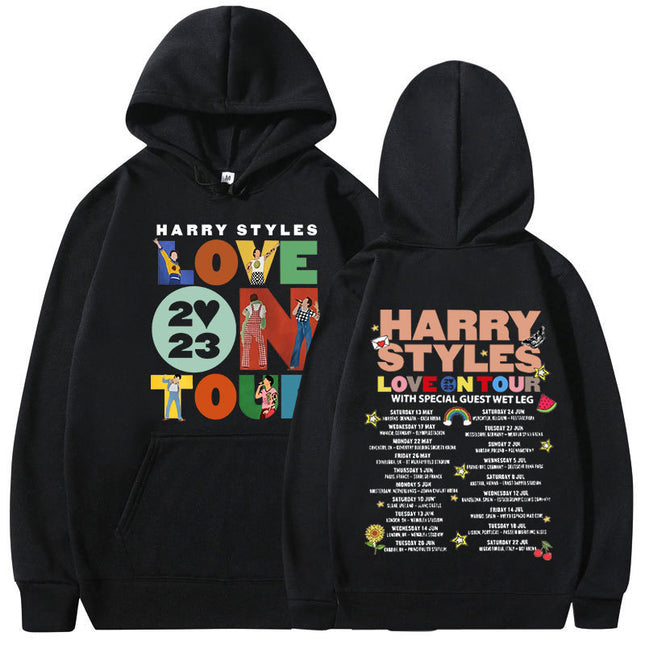 [Cross-border European Code] 2023 Love on Tour Concert Hoodie HarajukuHoodie
