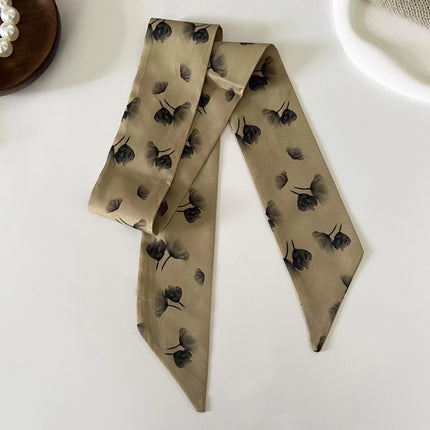New Chinese Ink Bamboo Scarf Antique Hair Belt Hanfu Accessories Long Hair Accessories Elegant Smart Tied Ponytail Ribbon