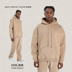 Sweatshirt-grey apricot / S