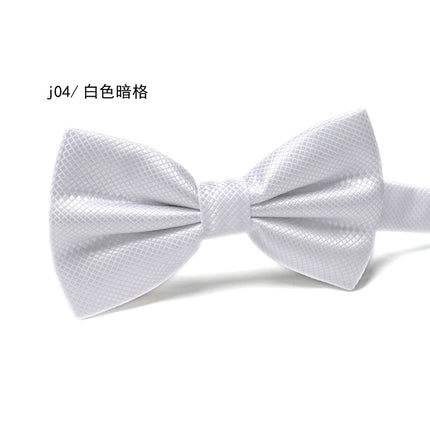 Bow Tie Men's Wedding Groom Best Man Formal Shirt Performance Brother Group Pattern Bow Tie Wedding Trendy Dress