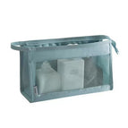 Travel set [triangular bag] blue