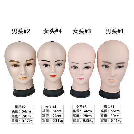 Model head props adult head model lady model wig head model hat head model manufacturers