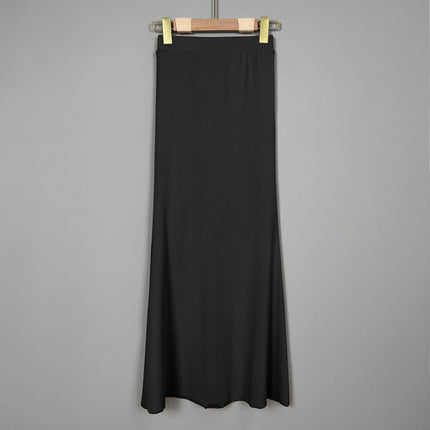 South Korea Dongdaemun women's new tight large figure elegant sexy high waist sheath fishtail skirt long skirt