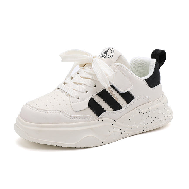 2025 Spring New Children's Board Shoes Fashionable All-match Baby Girl Casual Shoes Soft Sole Non-slip Boys Single Shoes