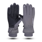 Hx515 ski elastic men's gloves gray / One size fits all