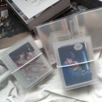 Twill 3inch can be put down within 6.5*9cm of single grid / 120 cards