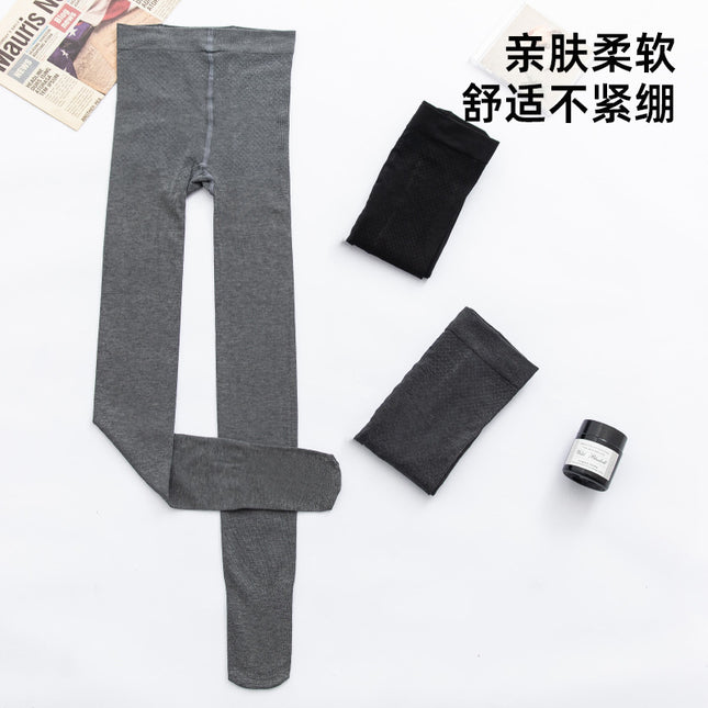Comfortable Leggings Women's Spring and Autumn Shaping Legs Solid Color Autumn Trousers Cotton Pants Bottom Non-slip Pantyhose Yoga Pants