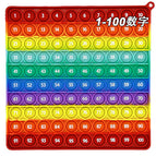 1-100 numbers (red edge 17.5cm)