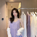 Purple dress / S