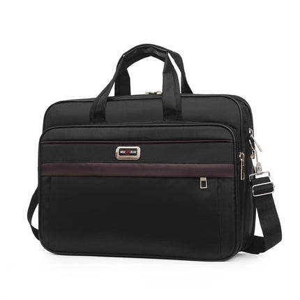 Cross-border Satchel Apple Computer Bag Men's Waterproof Business Briefcase Large Capacity Shoulder Bag Women's Document Bag Wholesale