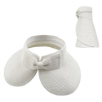 White / One size fits all straw hat (56-60cm)