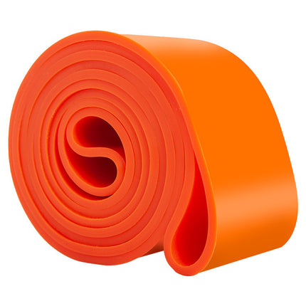 Customized Tpe Silicone Yoga Resistance Band Tension Band Elastic Rope Sports Fitness Yoga Training Red Equipment Elastic Band
