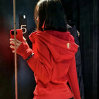 Chinese red gold slim fit sweatshirt / 2 yards = s