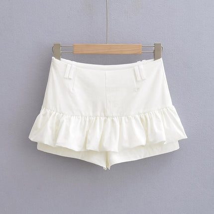 Hot Girl Wears Puffy Skirt for Women 2025 Summer New Style Pure Lust Sexy High Waist Anti-Exposure Tight Leggings Skirt