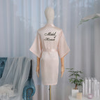 Chief Bridesmaid-Champagne (Half Sleeve) / M