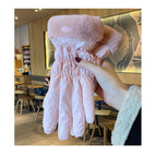 Bear logo--pink / Free size