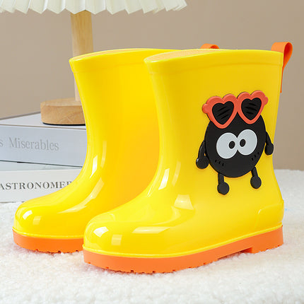 Children's rain boots wholesale boys and girls cartoon rain boots baby children's water shoes four seasons universal wear-resistant rubber shoes wholesale