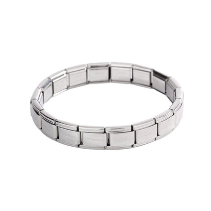 European and American Cross-Border Hot-Selling Stainless Steel Elastic Vacuum Module Cold Style Bracelet Simple and Personalized Versatile Bracelet for Men and Women