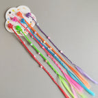 Color Plum Blossom Beads Small Grab Clip Six Pack
