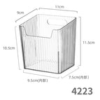 4223. 1 storage box + 1 traceless hook pet high transparency