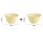 4.7 inch bowl-beige two pack