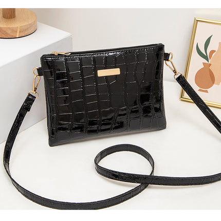 Fashion Retro Simple Trendy Ladies Bags Stone Pattern Single Shoulder Crossbody Hand Square Bag Ladies Crossbody Bag