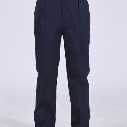 Autumn and Winter Pure Cotton Work Pants for Men, Wear-Resistant Welding Workwear, Blue Construction Site Workshop Handling Work Clothes Pants