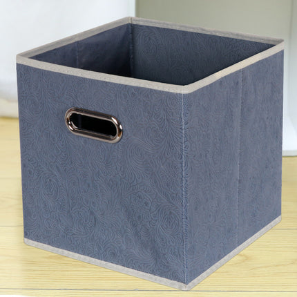 Amazon Coverless Storage Box Fabric Storage Box Foldable Large Clothes Organiser Toy Storage Box Cross Border