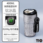 Mainly sku / Striped coffee cup large ice flower silver